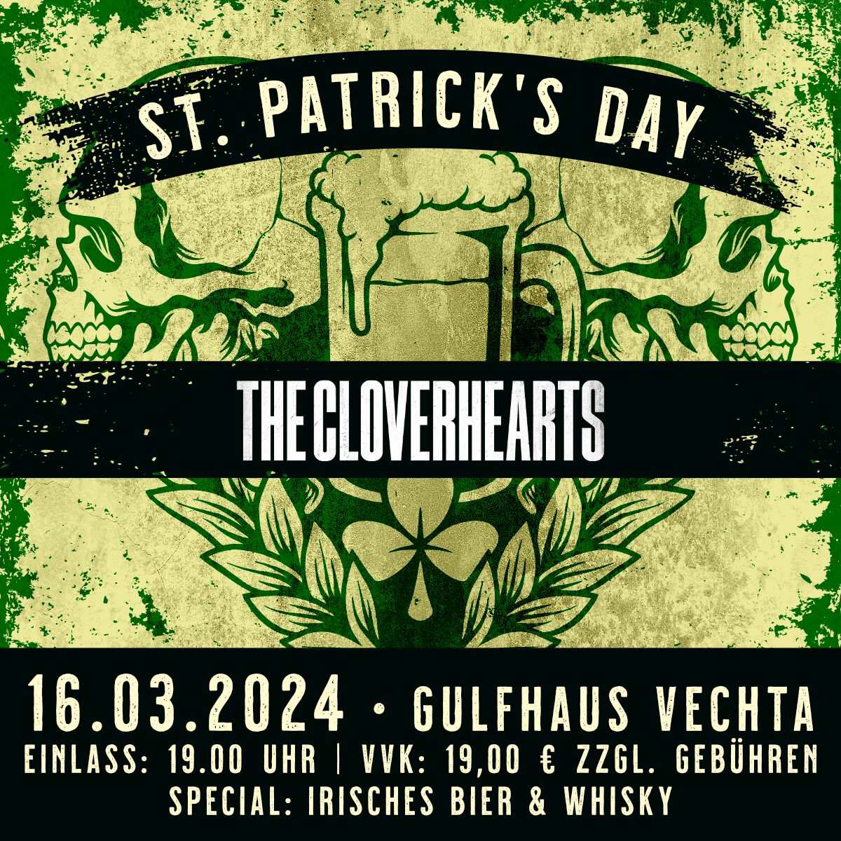 St Patrick´s Day mit The Cloverhearts