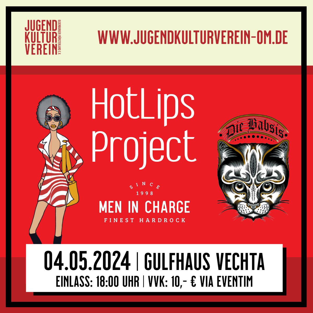 HotLips Project + Men in Charge + Die Babsis