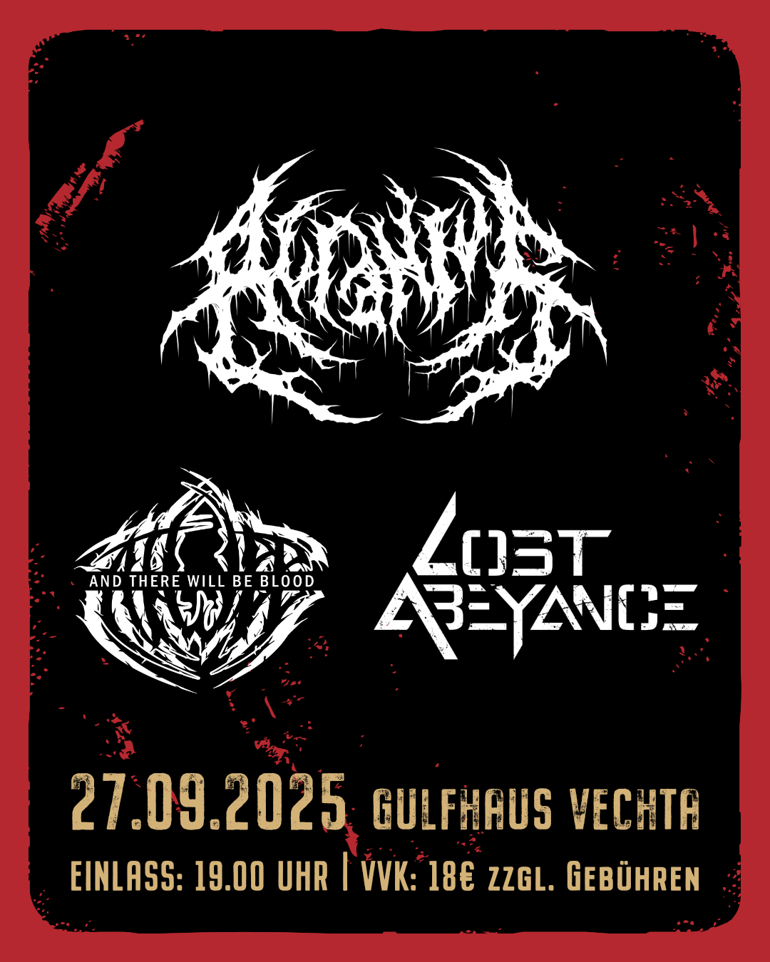 Acranius + And There Will be Blood + Lost Abeyance