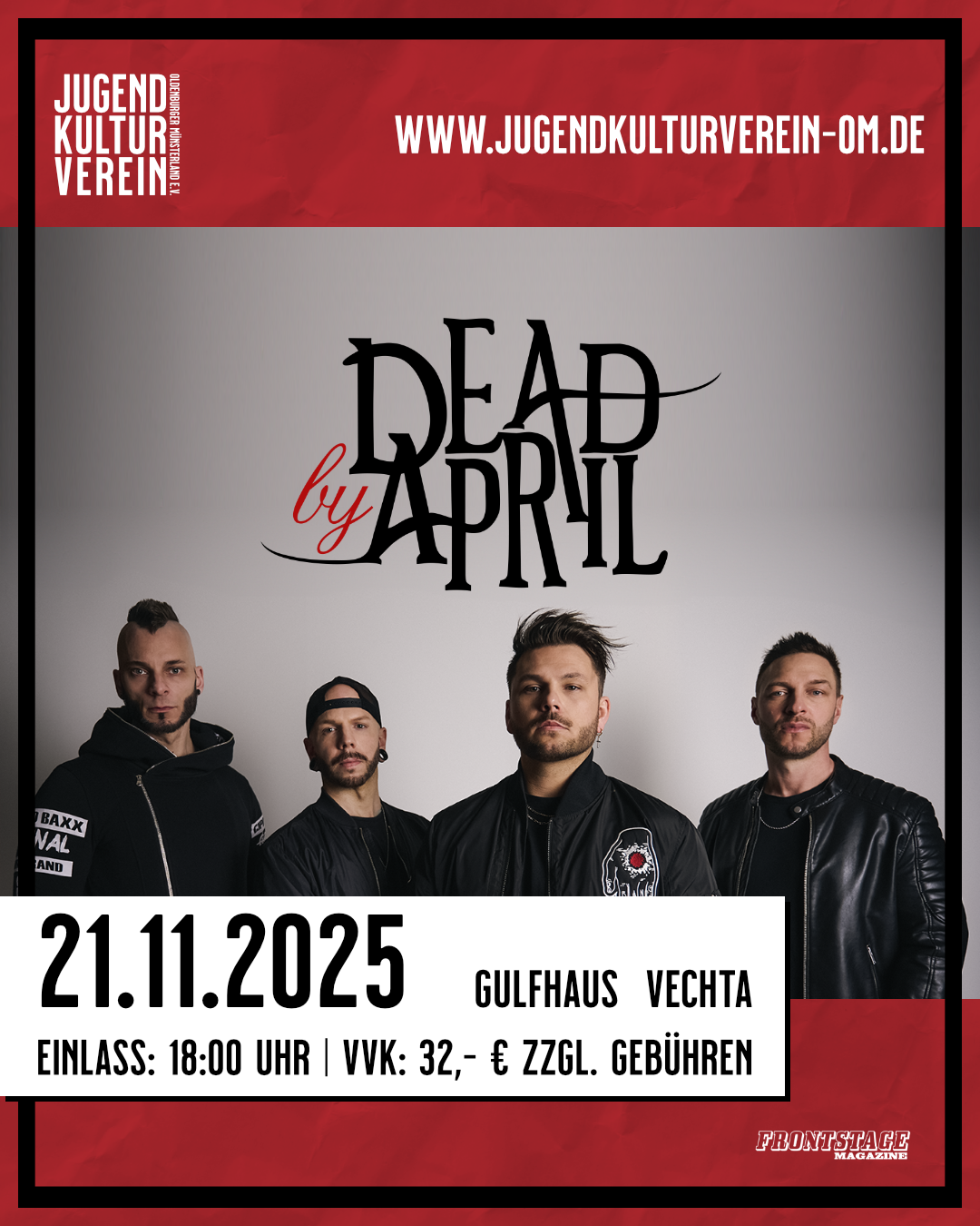 Dead By April + Stain The Canvas & Vicious Rain